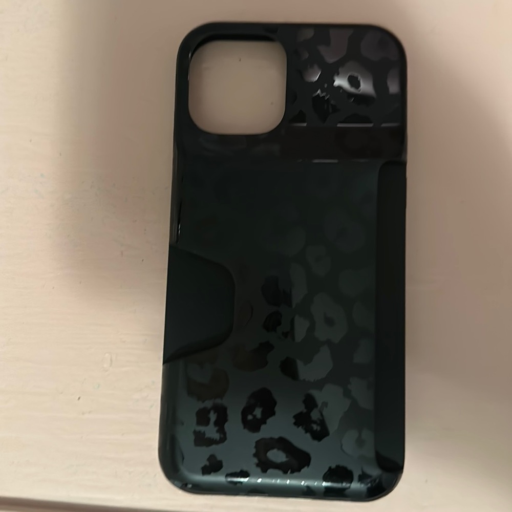 Black Matte iPhone 12 Pro Case